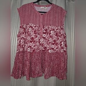 Everleigh Burgundy Floral Blouse
